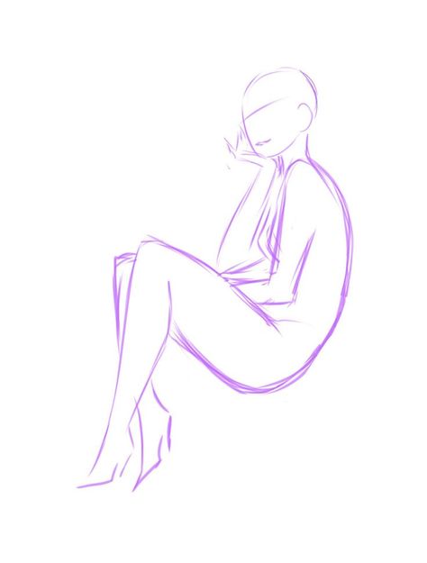 1000+ ideas about Drawing Poses on Pinterest | Anatomy drawing ... Cringe Art, Sitting Pose, Drawing Help, Art Help, Drawing Refs, Figure Drawing Reference, Pose Ref, Poses References, Art Poses