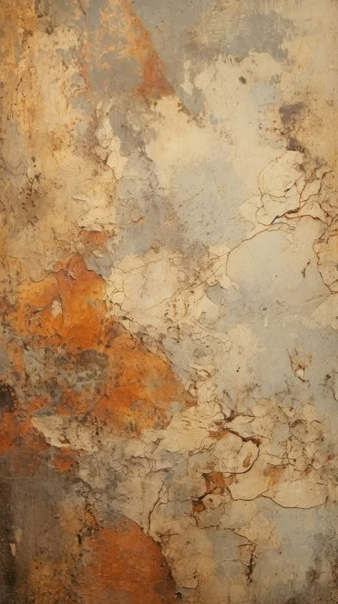 Grunge plaster rough paint. | free image by rawpixel.com Rustic Wall Paint, Cracks In Wall, Ripped Wallpaper, Stone Texture Paint, Architectural Board, Material Reference, Abstract Painting Diy, Colorful Marble, Background Grunge