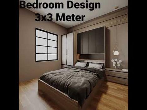 Bedroom 3x3 Design Minimalist, 3x3 Room Design, Small Room Design 3x3, 3x3 Bedroom Ideas Layout, 12sqm Bedroom Design, 4x4 Room Design, 6sqm Bedroom Design, 3 X 3 Bedroom Ideas, 9sqm Bedroom Design