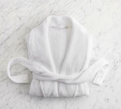 Plush Robe | Pottery Barn Plush Robe, Plush Slippers, Small Space Solutions, Fresh Linen, Aesthetic Movies, Wide Sleeves, Large White, Raglan Sleeve, Pottery Barn