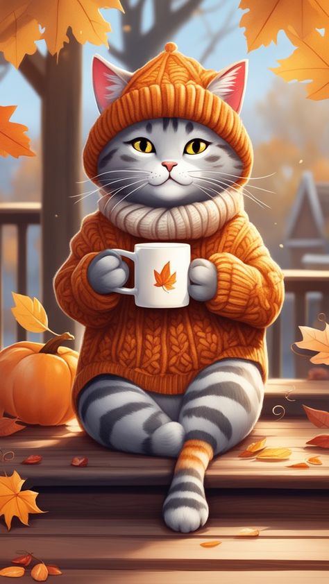 Cats Thanksgiving, Thanksgiving Cats, Cat Thanksgiving, Thanksgiving Cat, Good Morning Cat, Kitty Pics, Animal Dress Up, Holiday Pics, Cute Dog Wallpaper