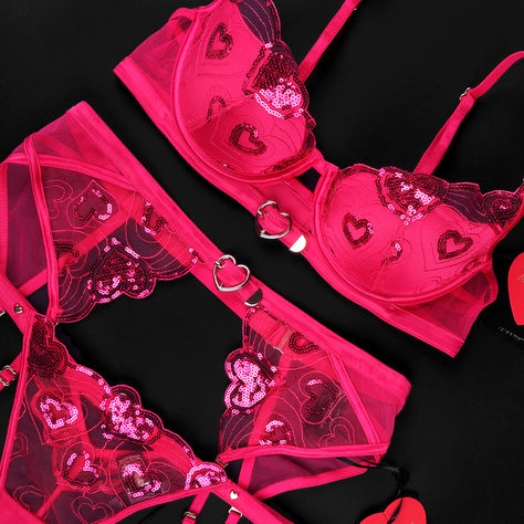 pink, pink lingerie, spring, florals, romance, lingerie, flirty, hearts, dressing gown, lace, heart, lace lingerie, silver, silver jewellery, sequins, sequin top, sparkles, sparkle Pink Lingerie Outfit Night, Hot Pink Lingerie, Relationship Journal, Heart Lingerie, Lingerie Outfit Night, Lingerie Pink, Pink Luxury, Honey Birdette, Night Gowns