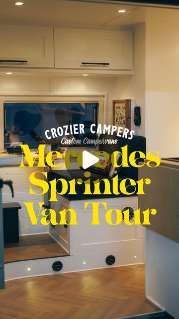 Crozier Campers on Instagram: "60 second van conversion tour 🚐⚡️ Mercedes Sprinter LWB High Roof 🚐⚡️  . . . . #vanconversion #campervanconversion #campervirals #quirkycampers #vanlifeuk #sprintercampervans #sprintercampervan #vanbuildideas" Mercedes Sprinter Camper, Sprinter Van Conversion, Sprinter Camper, Campervan Conversions, Sprinter Van, Mercedes Sprinter, Van Conversion, Camper Van, Van Life