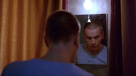 trainspotting, 1996 Breaking The Fourth Wall, The Truman Show, Movie Shots, Trainspotting, Film Studies, Film Grab, Ewan Mcgregor, Fourth Wall, Top Movies