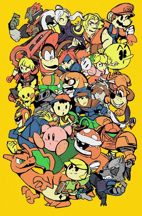 Nintendo Wallpaper, Ps4 For Sale, Super Smash Bros Characters, Super Smash Ultimate, Witcher Wallpaper, Super Smash Bros Brawl, Videogame Art, Nintendo Super Smash Bros, Retro Gaming Art