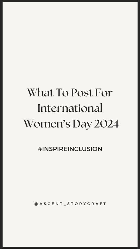 International Women's Day Marketing Ideas Women's Day Ideas, Content Ideas For Social Media, Womens Month, Cool Instagram, International Women’s Day, Video Ideas, International Women's Day, International Day, Content Ideas