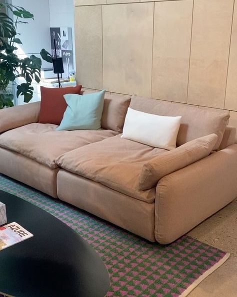 FLOYD on Instagram: "The Sink Down Sectional, featured here at the Floyd HQ in Sienna in Cambric. All quality comfort here. ☁️ Our Labor Day Sale is happening now. Save 20% site wide and 30% off on all Sectionals, including the Sink Down." Floyd Sink Down Sectional, Floyd Couch, Floyd Sectional, Deep Sectional, Us Labor Day, Labor Day Sale, Colorado Homes, Sink In, Little House