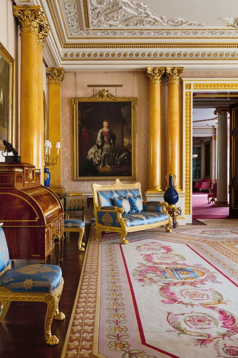 Inside Buckingham Palace’s Resplendent, Never-Before-Seen Rooms Lancaster House, Buckingham Palace London, Royal Room, English Interior, Palace Interior, Castles Interior, Royal Residence, English Country House, Stately Home