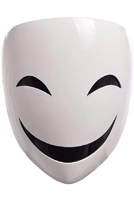 Smile Mask Art, Smile Mask Anime, Cool Masks Designs Ideas, Mascara Halloween, Laughing Mask, Smiling Mask, Smile Mask, Cool Mask, Kartu Pokemon