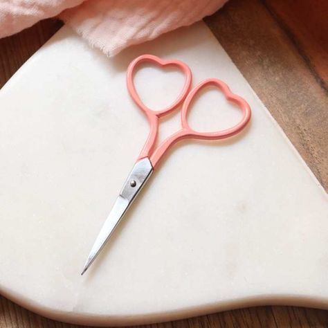 These super cute embroidery scissors are imported from Lise Tailor in Lyon, France. They are shaped as little hearts and are very light and precise.The perfect addition to your crafting tools in your project bag! Cute Scissors, Heart Embroidery, Crafting Tools, Lyon France, Embroidery Scissors, Cute Embroidery, Project Bag, Craft Tools, Lyon