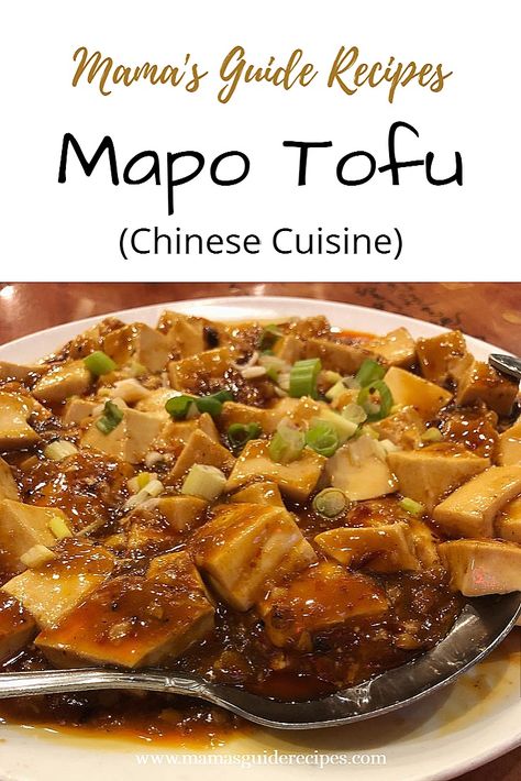 Mafo Tofu is made of silken tofu or tokwa and is a spicy chinese cuisine. It is not the regular tokwa we all know in Filipino. Silken tofu is softer Mapo Tofu Recipe Easy, Asian Dumpling Recipe, Silken Tofu Recipes, Mapo Tofu Recipe, Tofu Recipes Easy, Oxtail Recipes, Khmer Food, Kare Kare, Mapo Tofu