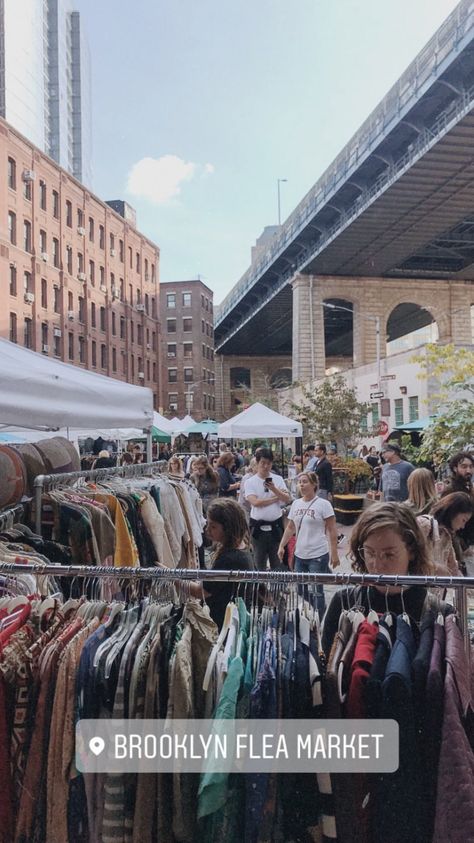 Brooklyn flea market New York Flea Market, New York Thrift, Brooklyn Flea Market, Dumbo New York, 2010 Aesthetic, Nyc February, Brooklyn Dumbo, Nyc 2023, Nyc Dream