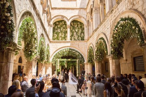 Suspended Flowers, Tantawan Bloom, Wedding Interior, Wedding Vogue, Croatia Wedding, Palace Wedding, Mediterranean Wedding, Bridal Atelier, Wedding Event Planner