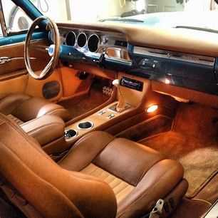 1964 Chevelle, Cars Interior, Automotive Upholstery, Vw Lt, Custom Consoles, Custom Car Interior, Car Interior Design, Jeep Wagoneer, Cars Vintage