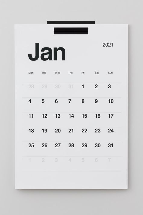 Shop - Kal-Store Minimal Calendar Design, Aesthetic Wall Calendar, Typographic Calendar, Calendar Graphic Design, Graphic Design Calendar, Calendar Design Inspiration, F1 Calendar, Calendar Aesthetic, Minimal Calendar