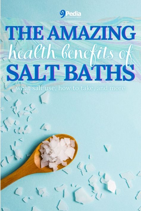 7 Amazing Health Benefits of Salt Baths #salt #saltbath #saltbaths #saltbathuses #saltbathbenefits #bathing #alternative #saltwater #saltwaterbath Sea Salt Bath Benefits, Benefits Of Salt Water, Epsom Salt Bath Benefits, Salt Bath Benefits, Salt Water Bath, Peroxide For Acne, Epsom Salt Benefits, Bath Benefits, Celtic Salt