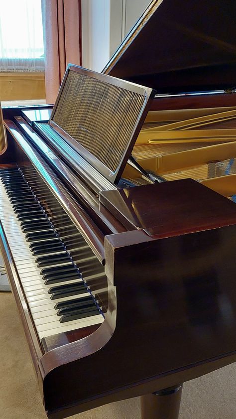 #aesthetic #music #vintage #piano Brown Piano, Vintage Piano, Aesthetic Music, Music Notes, Vintage Brown, Chocolate Brown, Vintage Art, Piano, Music