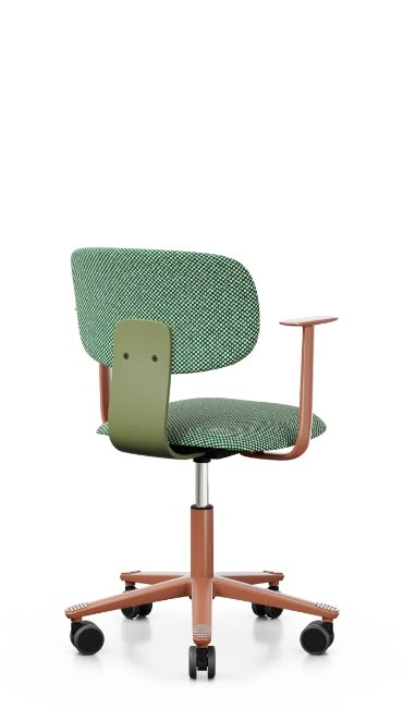 HÅG Tion - Flokk - Configure your chair Upholstered Desk Chair, Casual Chairs, Kids Desk Chair, Kids' Desk, Soft Flooring, Perfect Chair, Office Table, Green Chair, Task Chair