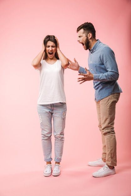 Photo full length portrait of a furious ... | Premium Photo #Freepik #photo #angry-couple #couple-arguing #unhappy-couple #quarrel Angry Couple, Arguing Couples, Couple Arguing, Angry Images, Couple Stock Photo, Honeymoon Trip, Moving To Hawaii, Swag Quotes, Home Inside