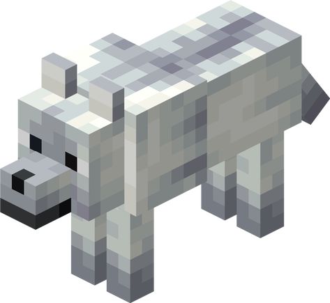 Minecraft Wolf Variants, Minecraft Wolf, Snow Wolf, Lego Minecraft, Minecraft Mods, Minecraft, Lego