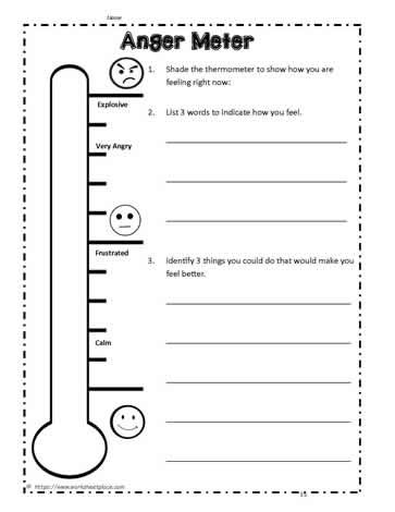 Anger Thermometer Free Printable, Anger Catcher, Detention Room, Anger Thermometer, Anger Coping Skills, Anger In Children, Counseling Career, Regulation Activities, Anger Worksheets