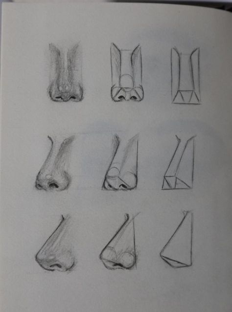 Nose From Side Drawing, How To Draw Nose From Different Angles, How To Draw Nose Different Angle, How To Draw Nose Angles, How To Do A Nose Drawing, Nose For Drawing, Drawing Inspo Step By Step, How To Nose Drawing, Almond Eye Drawing Tutorial