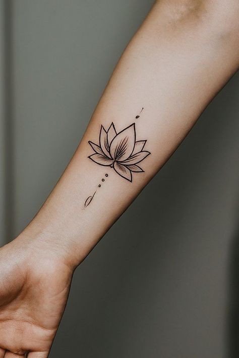 Ladies Small Tattoo Ideas, Lotus Line Tattoo, Manipulative Parents, Her Tattoo, Back Of Neck Tattoo, Family Bbq, Getting A Tattoo, Tat Ideas, Neck Tattoo