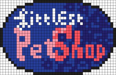 Littlest Pet Shop Perler Beads, Lps Perler Beads, Lps Logo, Crochet Tapestries, Pearled Bead, Perler Pattern, Playing Minecraft, Kandi Beads, Kandi Ideas