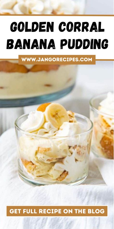 In this blog, I will share with you a Golden Corral Banana Pudding Recipe that is extremely delicious. #BananaPuddingRecipe #GoldenCorral Golden Corral Banana Pudding Recipe, Golden Corral Bread Pudding Recipe, Golden Corral Recipes, Golden Corral Bread Pudding, Gameday Food, Golden Corral, Banana Pudding Recipe, Ruth Chris, Creamy Pudding