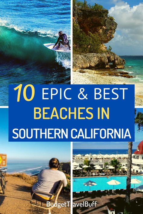 Planning your vacation in California? Discover the most beautiful beaches in southern California USA! Everything you need to know about the top beach vacations in southern California! You will also discover some hidden gems beaches in southern California!#beaches #siutherncalifornia #usa Cali Vacation, Beaches In California, Sister Trip, Beach In California, California Travel Guide, California Beaches, Southern California Beaches, Travel Wishes, California Trip