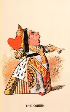 *THE QUEEN of HEARTS ~ John Tenniel illustration, for Alice in Wonderland by Lewis ... Alice In Wonderland Queen Of Hearts Illustration, Alice In Wonderland Queen Of Hearts Art, Queen Of Hearts Artwork, Alice Wonderland Illustration, Queen Of Hearts Alice In Wonderland, Alice In Wonderland Queen Of Hearts, Queen Of Hearts Illustration, Queen Of Hearts Drawing, Alice By Heart