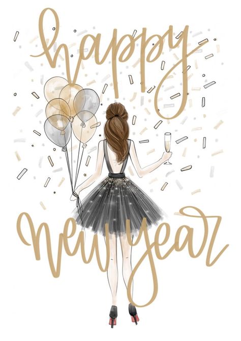 Cute New Year Wallpaper, Year Wallpaper, Happy New Year Wallpaper, Karakter Disney, Happy New Year Images, New Year Wallpaper, New Year Images, Happy New Year Wishes, Happy New Year 2019