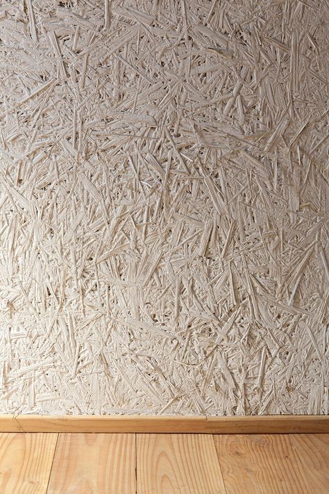 Painted Osb, Osb Plywood, Osb Wood, Natural Building Materials, Plywood Design, Barn Renovation, Plywood Flooring, Spa Interior, Natural Building