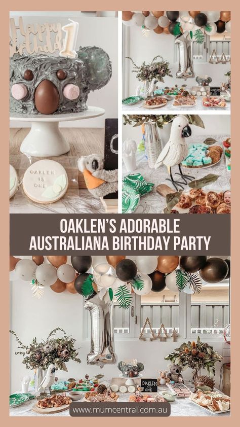 Australian Themed Birthday Party, Aussie Themed Party, Australiana Birthday Party, Australiana Theme Party, Australian Animals Birthday Party, Outback Themed Birthday Party, Australian Theme Party, Australia Party Decorations, Australia Birthday Party