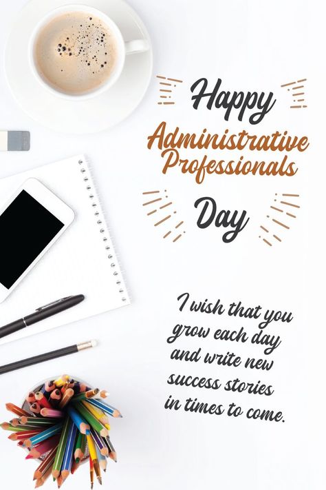 A happy admin staff can determine how a company runs daily. They make everyone's day at the office better. So today, you should spend some time to say thank you to them. Send this ecard and buy them coffee maybe? Admin Day, Secretary's Day, Administrative Professional Day, Birthday Reminder, Birthday Calendar, Cards Birthday, Medical Education, Birthday Greeting, Be Successful