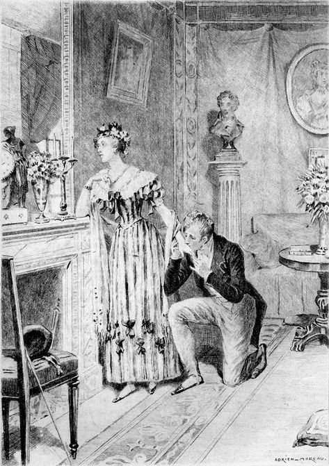 Why Do Guys Kneel To Propose? The History Of The Modern, Western Proposal Western Proposal, Guy Kneeling, Detective Shows, Ink Pen Art, Modern Western, Western World, Modern Fan, Marriage Proposals, Book Illustration