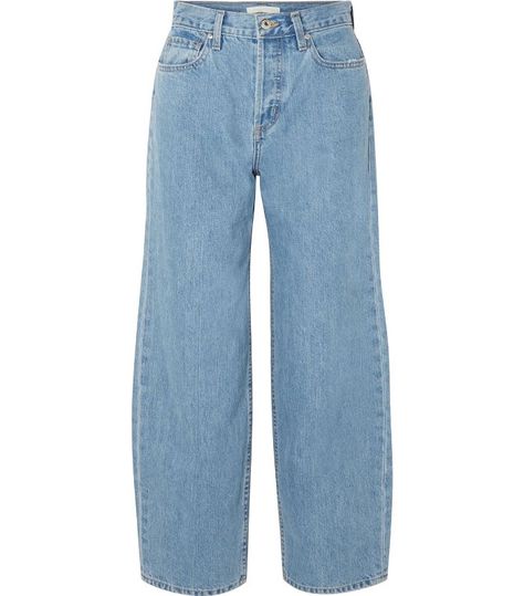 Nana High-rise Wide-leg Jeans Jeans Highwaist, Ruffled Tops, Blue High Waisted Jeans, High Waisted Wide Leg Jeans, Highwaist Jeans, Designer Jeans For Women, High Rise Wide Leg Jeans, Jeans High Waisted, Capsule Outfits