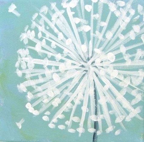 DIY Canvas Painting Ideas - Dandelion Canvas Painting - Cool and Easy Wall Art Ideas You Can Make On A Budget - Creative Arts and Crafts Ideas for Adults and Teens - Awesome Art for Living Room, Bedroom, Dorm and Apartment Decorating http://diyjoy.com/diy-canvas-painting Drawing Ideas Easy For Teens, Dandelion Painting, Simple Wall Art, Easy Arts And Crafts, Creative Arts And Crafts, Easy Canvas Painting, Canvas Painting Diy, Diy Canvas Art, Diy Canvas