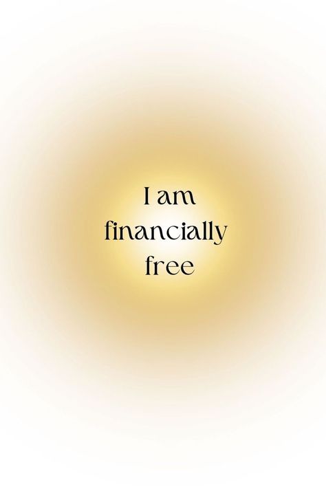 I Am Financially Free, Manifest Wealth, Financially Free, Dream Vision Board, Vision Board Affirmations, Vision Board Manifestation, Vie Motivation, Daily Affirmation, Abundance Affirmations