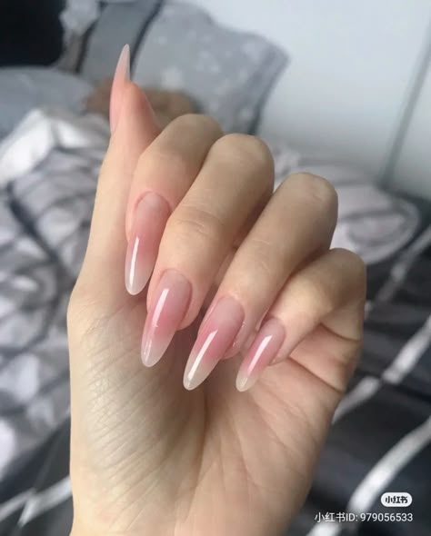 Milky Nails, Her Nails, Blush Nails, Classy Acrylic Nails, Pretty Gel Nails, Cute Gel Nails, Soft Nails, Kawaii Nails, Manicure Y Pedicure