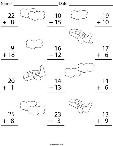 Addition To 30 Worksheets, Addition For Beginners, Work Sheet Math Kg2, Maths Work Sheet For Class Lkg, Soal Matematika Tk, Ukg Maths Worksheets Pdf, 1std Maths Worksheets, Worksheets For Class 1, Math Fact Worksheets