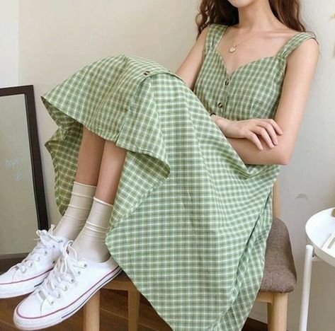 Mode Ulzzang, Cottagecore Outfits, Cottagecore Fashion, Seoul Fashion, Elegante Casual, Korean Street Fashion, Mode Vintage, Korean Outfits, Looks Vintage