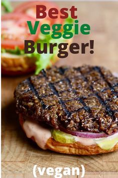 Veggy Burger, Tvp Burger, Veggie Burger Recipe Vegan, Best Vegan Burger Recipe, Homemade Veggie Burger, Veggie Burger Recipe Easy, Best Vegan Burger, Plant Based Burger, Homemade Veggie Burger Recipe