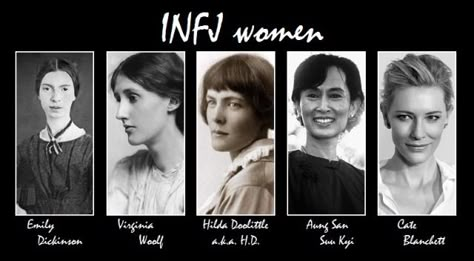 You got to be kidding me! So many idols in same list... Damn!!! Infj Women, Infj Characters, Infj Personality Facts, Infj Traits, Personalidad Infj, Infj Psychology, Introverted Thinking, Infj Type, Intj And Infj