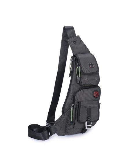 Luggage & Travel Gear, Backpacks, Sling Bag- Chest Shoulder Backpack Outdoor Crossbody Pack Men Women Travel Daypack For Hiking Bike - Black - CJ183L4RXEL #Luggage #TravelGear #Fashion #Bags #Handbags #Style #Backpacks Big Sling Bag, Chest Pack, Travel Daypack, Crossbody Satchel, Bags For Men, Canvas Messenger Bag, Shoulder Backpack, Backpacking Packing, Hiking Backpack