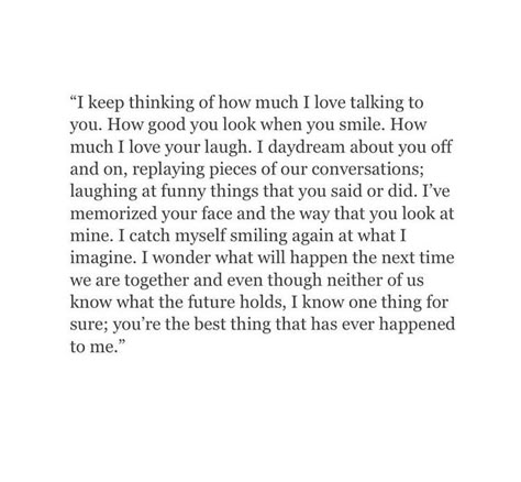 and the best thing that ever will. i swear. i'm so glad everything happened the way it did. because all in all, look at where we are....i absolutely love it. and i know that the rest of the future is gonna be even better. Why I Wanna Marry You, Quotes About Love That Never Happened, The Way They Look At Each Other, My Favorite Quotes, Good Quotes, Quotes About Love, Poem Quotes, Crush Quotes, Question Mark