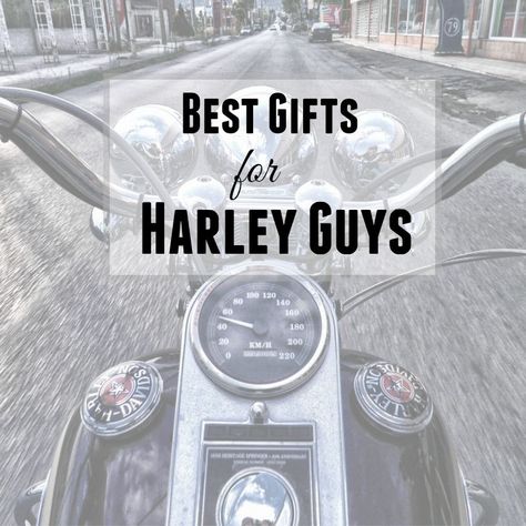 Best Harley Davidson Birthday Gifts for Men. Find cool birthday gift ideas for Harley Guys. Harley Davidson Gifts For Men, Biker Signs, Motorcycle Gifts For Him, Harley Davidson Birthday, Harley Gear, Harley Davidson Crafts, Harley Davidson Wedding, Birthday Present For Husband, Harley Davidson Pictures