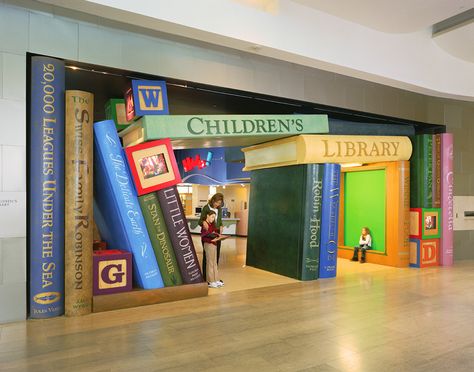 Cerritos Library, Public Library Design, Gallery Interior, Children's Library, Interactive Classroom, Childrens Library, Library Furniture, Kids Library, Summer Reading Program