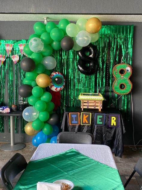 Terraria Birthday Party Ideas, Levi Birthday, Terraria Party, Terraria, 11th Birthday, Birthday Party Ideas, Birthday Party Themes, Terrarium, Birthday Ideas