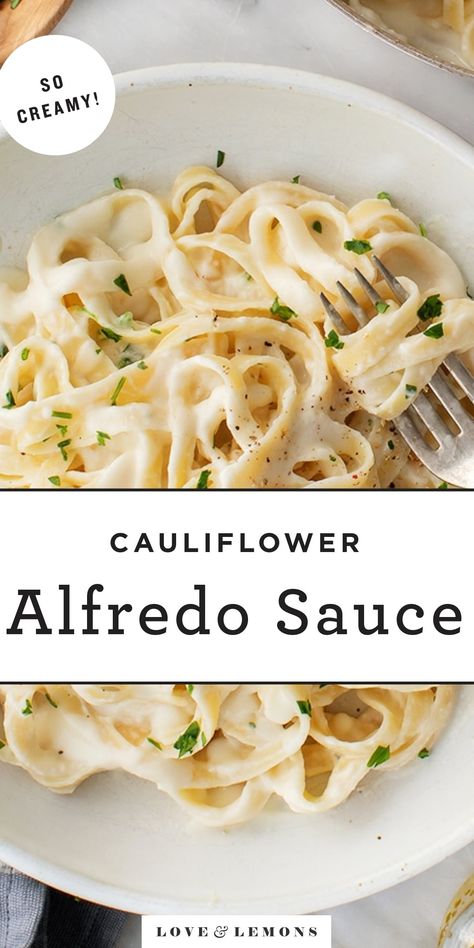 The Best Alfredo Sauce, Best Alfredo Sauce, Best Alfredo, Healthy Alfredo Sauce, Cauliflower Alfredo Sauce, Cauliflower Alfredo, Alfredo Sauce Recipe Homemade, Homemade Alfredo, Alfredo Sauce Recipe